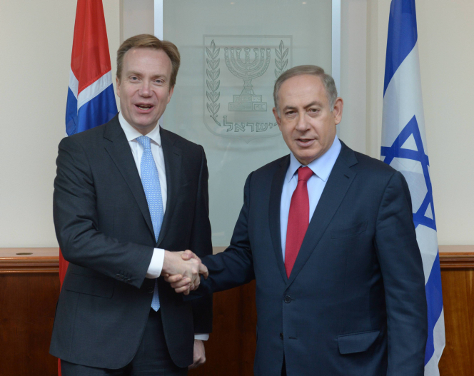 Prime Minister Benjamin Netanyahu meets with Norwegian Foreign Minister Børge Brende in Jerusalem, on January 12, 2017. Photo by Amos Ben Gershom/GPO *** Local Caption *** ?? ????
???????
??????
????????
???????
?????
??? ??????
?????? ??????
???????