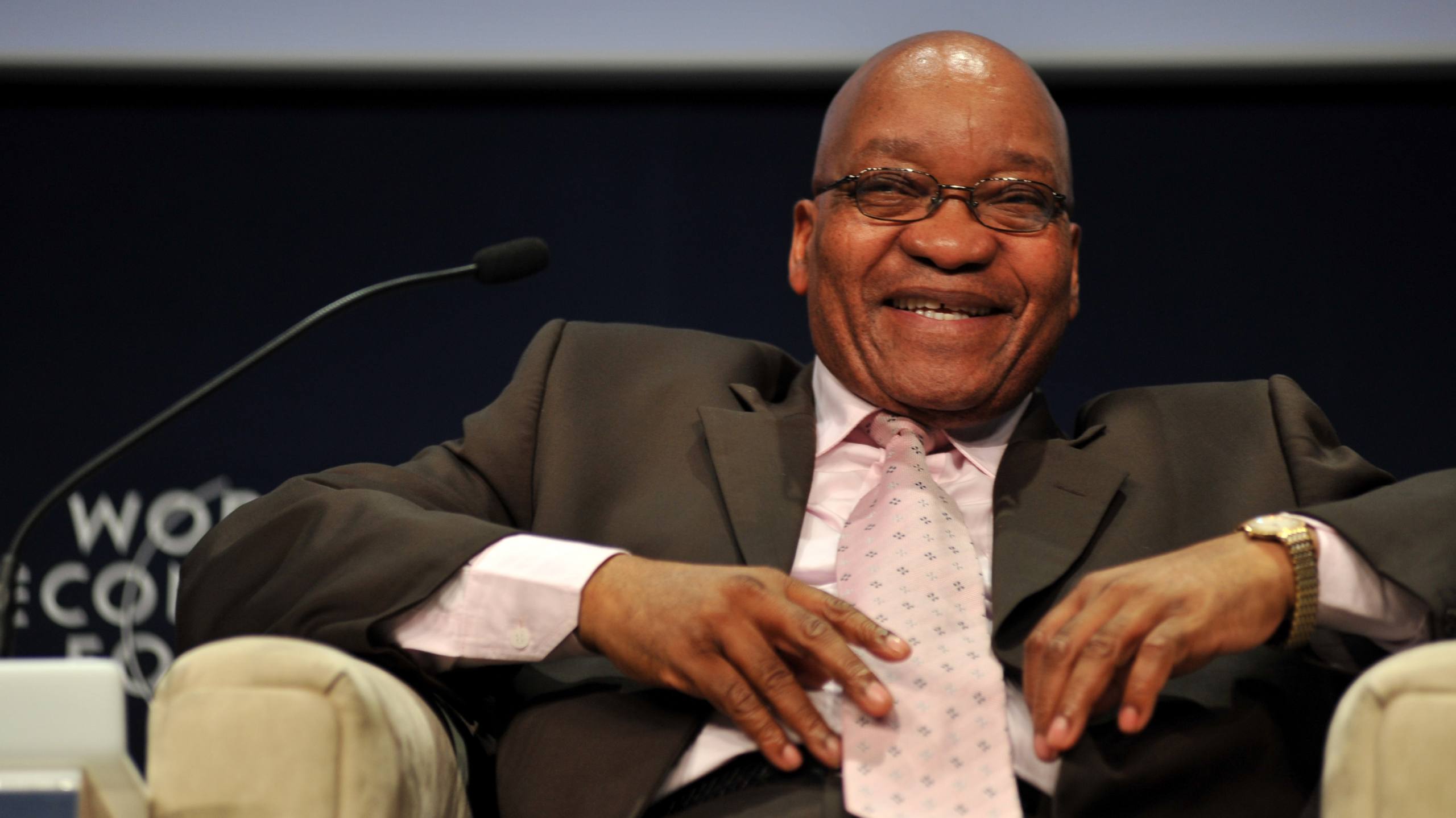 CAPE TOWN/SOUTH AFRICA, 12JUN2009 -  Jacob Zuma, Presdent of South Africa, at the Closing Plenary : Africa's Roadmap: From Crisis to Opportunity held during the World Economic Forum on Africa 2009 in Cape Town, South Africa, June 12, 2009

Copyright World Economic Forum www.weforum.org / Eric Miller emiller@iafrica.com