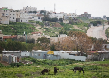 View of the Bedouin city of Rahat in south Israel, on on February 13, 2016. Photo by Nati Shohat/Flash90 *** Local Caption *** ???
??????
??? 
??????
????
????
?????