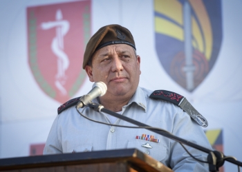 IDF Chief of Staff Gadi Eisenkot seen at a ceremony for the incoming new IDF Technology and Logistics Directorate head Brigadier General Aharon haLiva, who replaced Brigadier General Kobi Barak. July 13, 2016. Photo by Sraya Diamant/IDF Spokesperson *** Local Caption *** ???? ?????? ?' ??"?. ???? ????? ????? ???? ???? ??? ?????????? ???????????. ??? ???????? ???? ????? ?????? ???? ??????, ????? ??? ???? ?????, ??-???? ??? ???????. ???? ????? ????? ????? ??????? ?? ???? ???? ???, ??? ???? ??????? ???? 4 ????  ????? ??????? ????? ???? ?????.