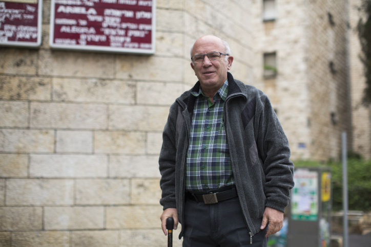 Former Director of the Yesha Council Pinchas Wallerstein
pose for a picture in Jerusalem on December 5, 2013. Photo by Yonatan Sindel/Flash90 *** Local Caption *** ??????
?????
?????
???????
????????