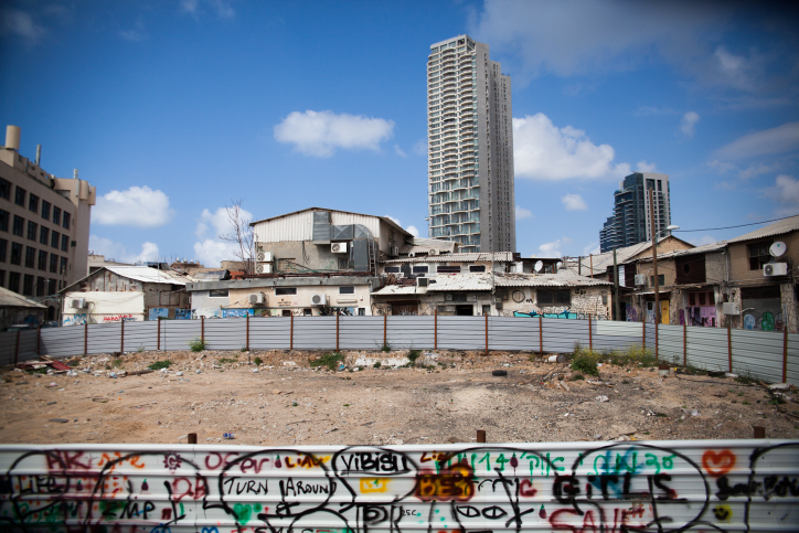 View of buildings in Florentin, Tel Aviv.  March 12, 2017. Photo by Nora Savosnick/Flash90  *** Local Caption *** ????????
???? ?? ????
?????