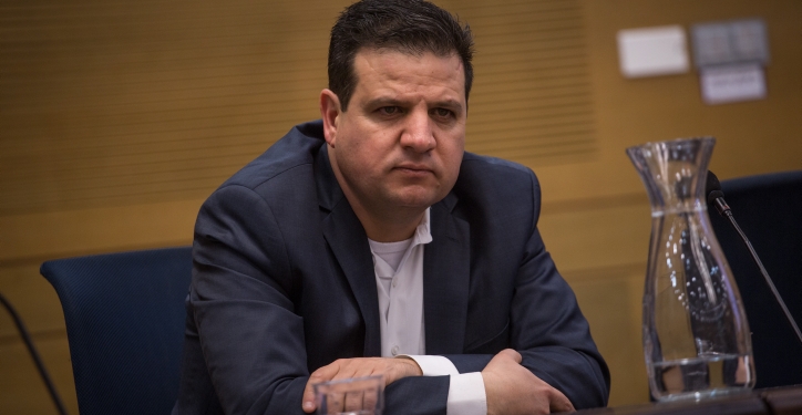 Joint List party chairman Aiman Udeh sits at the Child Rights Committee meeting at the Knesset on March 20, 2017. Photo by Hadas Parush/Flash90 *** Local Caption *** ????
???? ??????? ????
????? ????