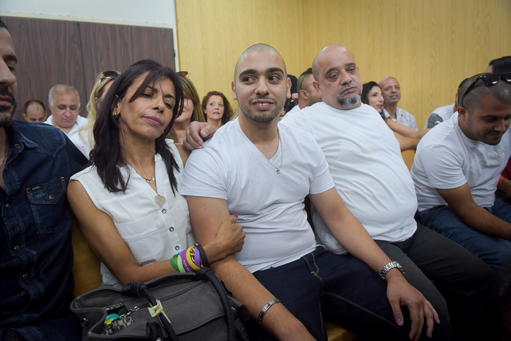 IDF Sgt. Elor Azaria, the Israeli soldier, who shot dead a disarmed and injured Palestinian attacker in the West Bank city of Hebron on March 24, 2016, sits at the courtroom as he arrives to hear the decision on his appeal at the Kirya military base in Tel Aviv, on July 30, 2017. Photo by Avshalom Sasoni/POOL *** Local Caption *** ????
?????
?????? ?????
????
?????
???? ????
?????
????
??? ????
????? ????? ?????
????? ?????
