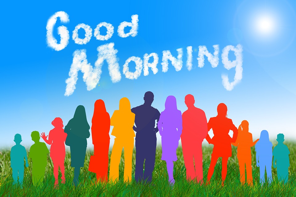Personal Group Good Morning Human Morning