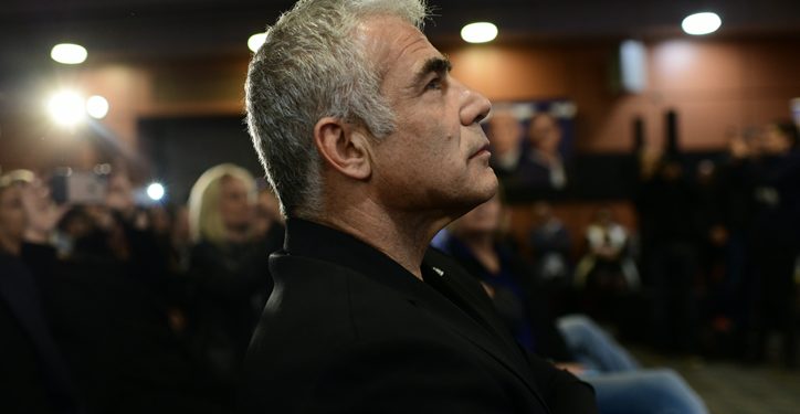 Yair Lapid , one of the leaders of the Blue and White Political alliance listening during a press conference in Tel Aviv on March 27, 2019. Photo by Tomer Neuberg/Flash90 *** Local Caption *** ???? ????
???? ??????
???? ???
????? ????????
??? ???????