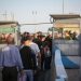 Palestinians make their way through the Israeli Kalandia checkpoint to attend the first Friday prayer of the holy fasting month of Ramadan in Jerusalem's Al-Aqsa mosque, near the West Bank city of Ramallah May 18, 2018. Photo by Flash90 *** Local Caption *** ??????
?????
?????
????????
?????
?????