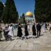 Israeli security forces escort a group of religious Jews as they visit the Temple Mount, also known as Haram al Sharif, in Jerusalem's Old City, on the Jewish Day of Atonement, Yom Kippur, on September 19, 2018. Photo by Sliman Khader/Flash90 *** Local Caption *** ?? ????
?? ????
???? ????
??????
????? ??????
?????
??????
??????
?????
??? ?????