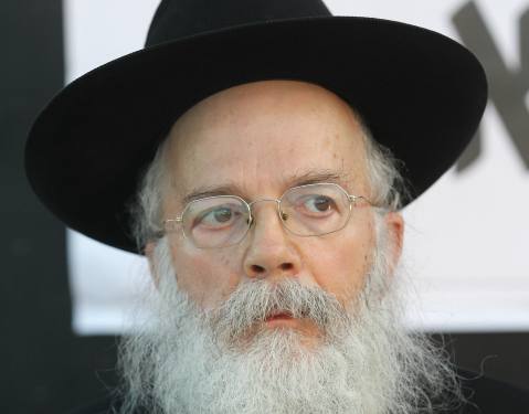 Rabbi  Sholom Ber Wolpe is a prominent religious author and political activist in Israel and a Chabad-Lubavitch rabbi. July 04, 2011. Photo by Nati Shohat/Flash90. *** Local Caption *** ???? ????
?? ???? ????? ???? ????? ??? ??? ???? ?????? ????? ??? ?????
???? ????? ???? ?????