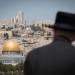 An Ultra Orthodox Jewish man looks at the view of the Dome of the Rock and the Temple Mount from the lookout of the Mount of Olives overlooking the Old city of Jerusalem, on August 11, 2019. Photo by Noam Revkin Fenton/Flash90 *** Local Caption *** ?? ??????
?? ????
??????
??????
???? ???
??? ?????
???????
???????