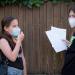 Illustration of Israeli school children wearing protective facemasks preparing to go back to school, as schools will open on Sunday, following a few weeks of being closed in an attempt to prevent the spread of the Coronavirus. May 01, 2020. Photo by Chen Leopold/FLASH90 *** Local Caption *** ?????
??? ???
???????
?????
????

??????