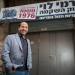 Rami Levy, owner of a chain of supermarkets called "Rami Levy Hashikma Marketing" pose for a picture near his first store in Jerusalem Mahane Yehuda Market on December 14, 2014. Photo by Yonatan Sindel/Flash90 *** Local Caption *** ??? ???
????????
??? 
???? ?????
???
???
