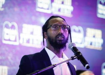 Rabbi Baruch Gezahay, running for the Shas party at the opening of the party's campaign for the upcoming Israeli elections, in Jerusalem, February 02, 2020. Photo by Olivier Fitoussi/FLASH90 *** Local Caption *** 
??
?"?
????? ?????? ??????
???? ?????