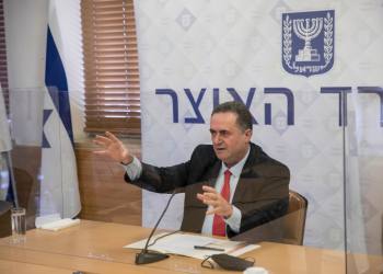 Israeli Minister of Finance Yisrael Katz holds a press conference at the Ministry of Finance in Jerusalem on July 01, 2020
 Photo by Olivier Fitoussi/Flash90 *** Local Caption *** ???? ?????
?? ?????
????? ??