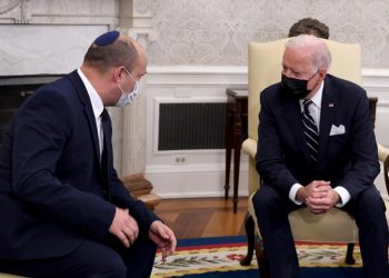 US President Joe Biden meets with Israeli Prime Minister Naftali Bennett at the White House in Washington DC, USA, August 27, 2021. Photo by Avi Ohayon/GPO ***GPO HANDOUT, EDITORIAL USE ONLY/NO SALES*** *** Local Caption ***  ??? ?????? ????? ??? ?? ???? ???"? ?'? ????? ???? ????
????? ?????
???
???