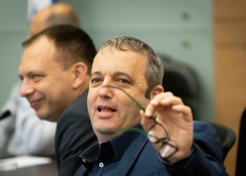 MK Gilad Kariv speaks during a Finance committee meeting, in the Knesset, the Israeli parliament in Jerusalem on June 22, 2021. Photo by Yonatan Sindel/Flash90 *** Local Caption *** ???? ?????
?????
????
???? 
????
???? 
?????