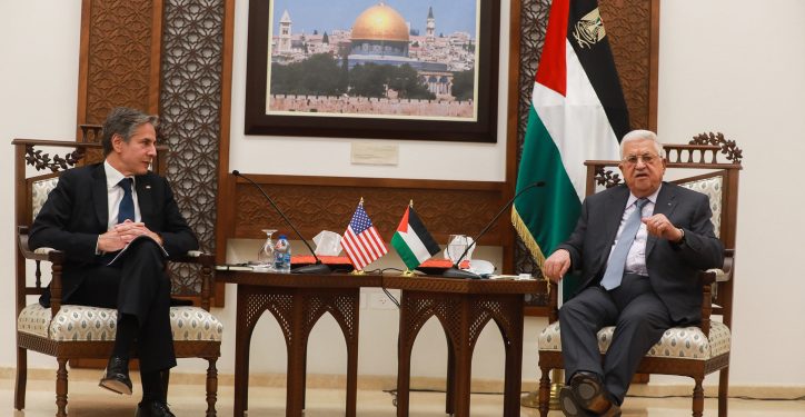 U.S. Secretary of State Antony Blinken meets with Palestinian president Mahmoud Abbas, in the West Bank city of Ramallah, on May 25, 2021. Photo by Flash90 *** Local Caption *** ??????
?????? ??????
????? ??????
????? ????
??? ????