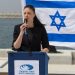 Transportation Minister Merav Michaeli speaks during a press conference in Ashdod port, southern Israel,. April 6, 2022. Photo by Flash90 *** Local Caption *** ???
?????
?????
????
????
??????
?????
????????
???