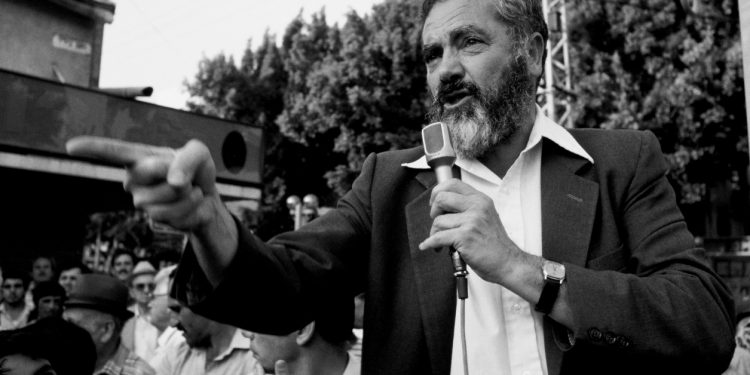 **File** Rabbi Meir Kahana. 1985. Photo by Moshe Shai/Flash90. **Maariv & Agencies Out** *** Local Caption *** ???
???? ????
1985