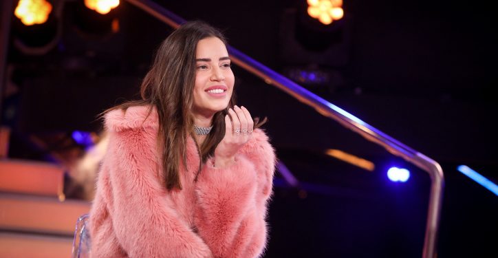 Israeli model Natali Dadon seen during the final of the VIP season, of the Big Brother reality show at Neve Ilan studio outside Jerusalem, March 2, 2019. Photo by Shlomi Cohen/Flash90


 *** Local Caption *** ??? ?????
??????
???
???? ????