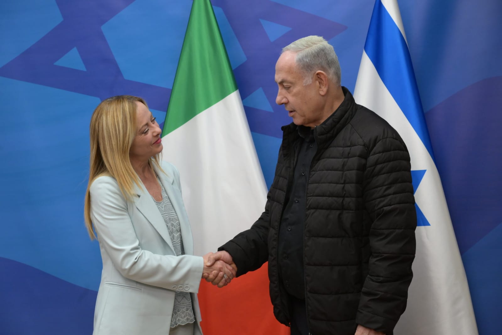 Il Primo Ministro italiano arriva in Israele in visita di solidarietà